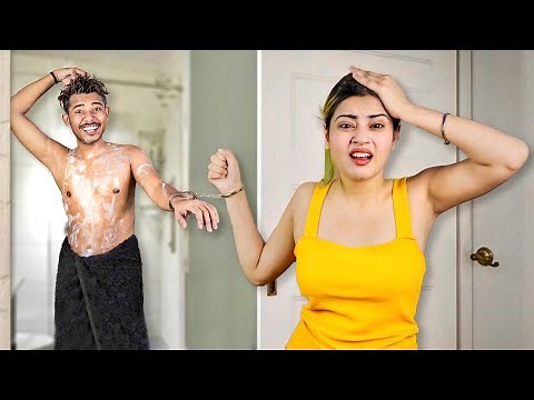 Handcuffed to My Best Friend for 24 Hours !