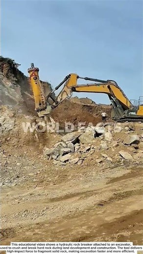 Powerful Excavator Rock Breaker – Crushing Hard Rock with Precision