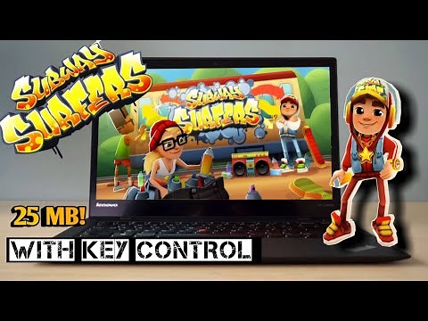 How to download Subway Surfers in PC without any emulator | Subway Surfers in PC with key controls