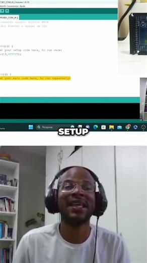 What is the VOID SETUP function in ARDUINO? - Robot with Artificial Intelligence