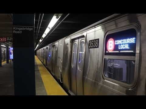 NYCT Subway: R211A (B) Train at Kingsbridge Road