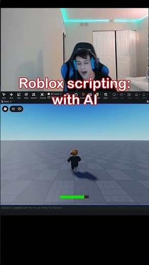AI vs no AI in roblox studio be like 😂 #roblox #robloxstudio #developer