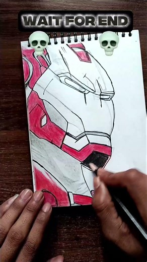 iron man sketch drawing. #drawing