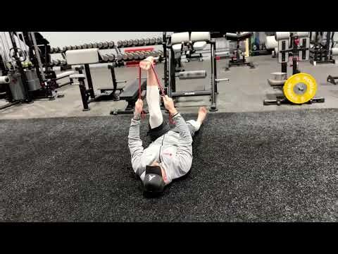Calf Stretch - Supine - Band