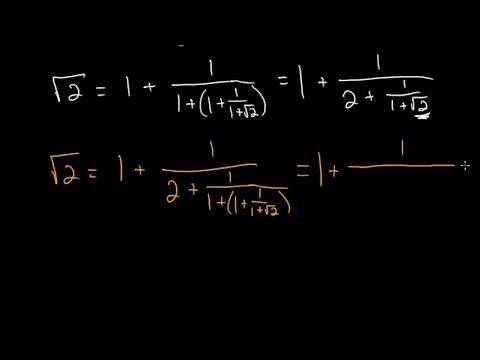 Continued Fractions: Square Root of 2