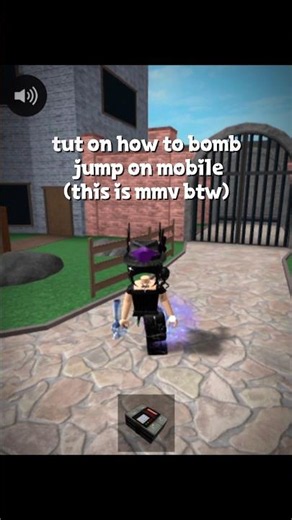 Tutorial on how to bomb jump!! | MM2 | #roblox #blowup #mm2 #tutorial #fyp #viral