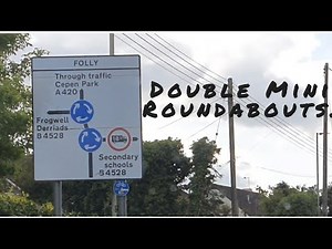 Double Mini Roundabouts Explained~Chippenham