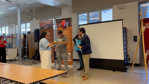 Celebrating Cherokee Nation Principal Chief Chuck Hoskin Jr. on his birthday at the At large Meeting in Lakeland, Florida! Happy birthday, Chief! 🎉 | Cherokee Nation