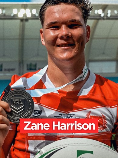 @gctitans young gun Zane Harrison is the best schoolboys player in the country - and has the medal to prove it 🏅 See why in the exclusive NRL Schoolboy Cup grand final mini match. WATCH | 🔗 Link in bio. #nrl #rugbyleague #nrlschoolboys