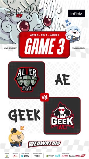 AE 2-1 GEEK: Kemenangan Manis & Team Fight Memukau