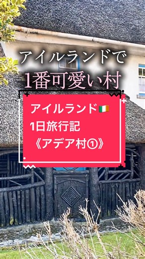 アイルランド1日旅行記：アデア村の魅力