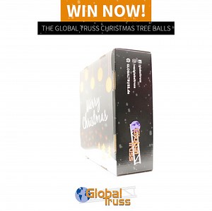 Ho Ho Ho! We are raffling 25 packages of our limited Global Truss Christmas Tree Balls. Just leave a comment under this post until December 6th to take part in the competition. The 25 Winners will be selected randomly from all comments. Good luck and Merry TrussMas! #Globaltruss #dontrigshit #TrussYouCanTrust #Rigging #Trussing #Couplers #Trusses #stagedecks #eventstructures #christmasballs #christmas #xmas #trussmas | Global Truss