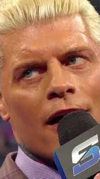 The talking between Cody Rhodes and Gunther is done. The match is set. Sunday in Italy! #SmackDown