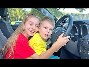 Out And About Children Song | We are in the Car | The Car Song by Sunny Kids Songs