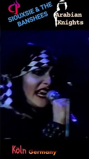 Siouxsie And The Banshees perform "Arabian Knights" live in Cologne, Germany, 1981 ('Juju' LP 1981)
