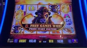 500 Double or Nothing Buffalo Gold 12.00 Spins and End With a BONUS! | Brian of Denver Slots