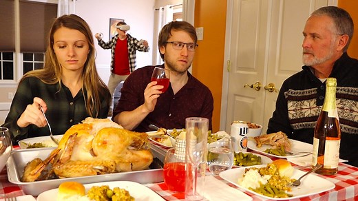 47K views · 1K reactions | Our Thanksgiving dinner gets absolutely ruined... | Jesse Tyler Ridgway | Facebook