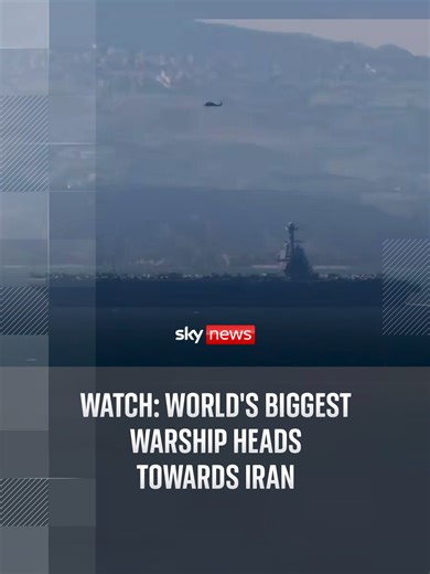 USS Gerald R Ford Carrier Enters Mediterranean Sea