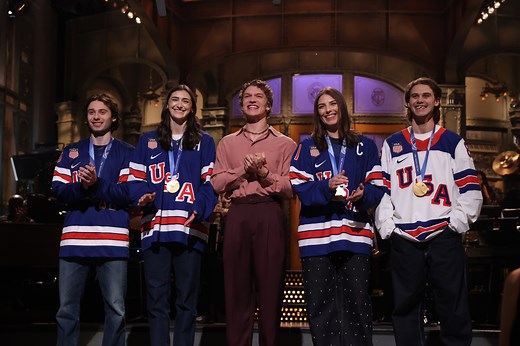 The Hughes Brothers, Hilary Knight & Megan Keller Joined Connor Storrie's SNL Monologue