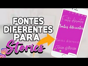 Como colocar fontes diferentes no Instagram Stories 2020