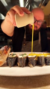 Stuffed Robata Sea Bass, made to share. Boneless sea bass, stuffed with spinach and shiitake mushrooms. Served with lemon-yuzu dressing. Indulge in Sea Bass a different way. Expectations, elevated by Fenix. Posted @withregram • @fenixrestaurants | Seafood Shack