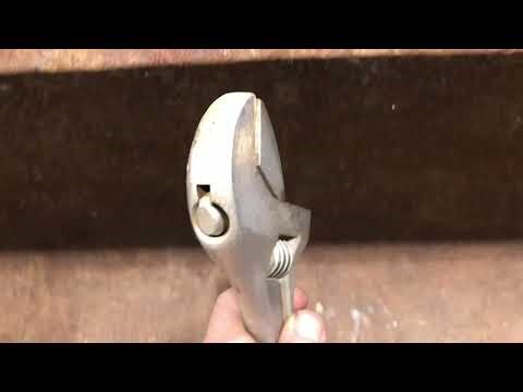 Tractor bucket bent easy fix