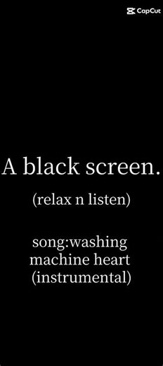 song:washing machine heart (instrumental)