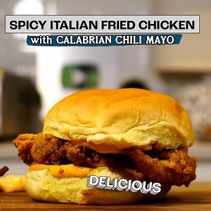 Spicy Italian FRIED Chicken with Chili Mayo! 🍗 | Not Another Cooking Show