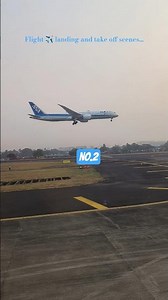 Flight landing and take off scenes ✈️🛫 #flights #flightlanding #flight #flightviews #perfectlanding