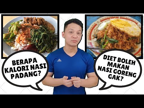 TIPS CARA DIET SEHAT DAN ENAK | MAKANAN UNTUK MENURUNKAN BERAT BADAN DENGAN CEPAT ? | NASI PADANG