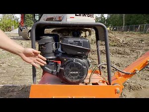 TMG-PC330K Reversible Plate Compactor - Startup Guide