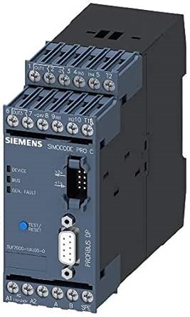 Amazon.com: Siemens Dispositivo de control de motor 3UF7 010-1AU00-0, SIMOCODE Pro V, 110-240VAC/VDC : Industrial y Científico