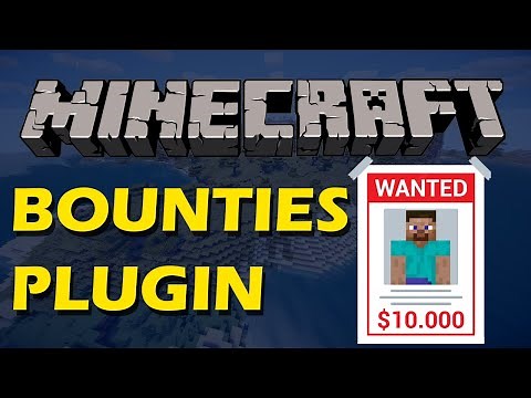 Set bounties on players in Minecraft with NotBounties Plugin