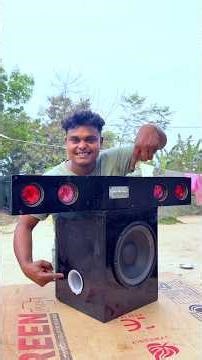 making homemade DJ box + home theatre #shots #project #experiment #sujanexperiment