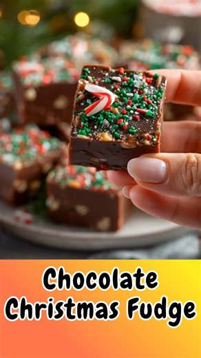 Chocolate Christmas Fudge : Rich, Creamy & Irresistibly Festive - A Classic Holiday Fudge That Melts in Your Mouth! | Tasty Gastronomic