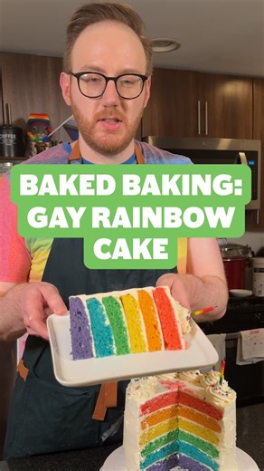 46K reactions · 20 shares | Baked Baking ‍: Rainbow Cake  (Recipe by @preppykitchen) | Matt Bellassai | Facebook