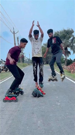 Jaw-Dropping Inline Stunts That Mind-Blowing Tricks inInline Skating😐☹️#rollerskating #trending