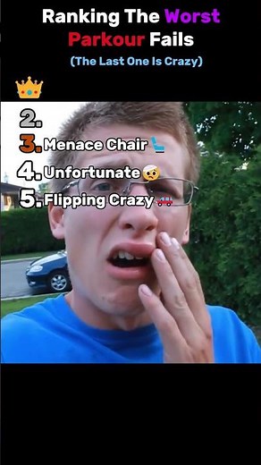 Ranking The Worst Parkour Fails 😨