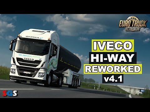 |ETS2 1.48| Iveco Hi Way Reworked v4.1 by Schumi
