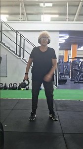 Over 70 and building muscle after weight loss 💚 #strengthtrainingover60 #agewell