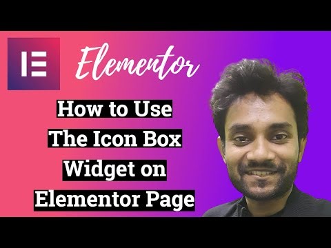 How to Use the Icon Box Widget on Elementor Page
