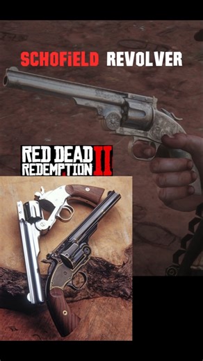 Schofield Revolver! #rdr2 (rdr2)