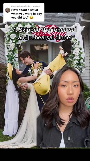 Some wedding day ideas for anyone planning! Part 2 will be posted tomorrow 💞 Credit to @lilykltran on TikTok! #wedding #weddingday #weddingideas #weddingplanning #rehearsaldinner #weddinginspo #2022wedding #2022bride #michiganweddings #grandrapidsbride #weddingflashmob #weddingdance #flowergirl #weddingalternatives #weddingvows | Nearlywed