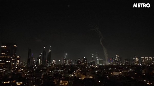 Iranian rockets breach Israel's iron dome and hit Tel Aviv