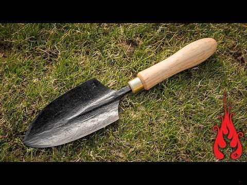 How to Forge a Garden Trowel Easily and for Minimal Cost