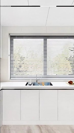 Modern Small White Kitchen Cabinet Design Ideas | Stylish Compact Kitchen Makeover