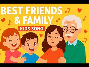 Best Friends & Family” – Original Kids Song 🎤 | Fun Sing-Along for Children