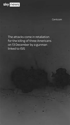 US strikes ISIS in Syria