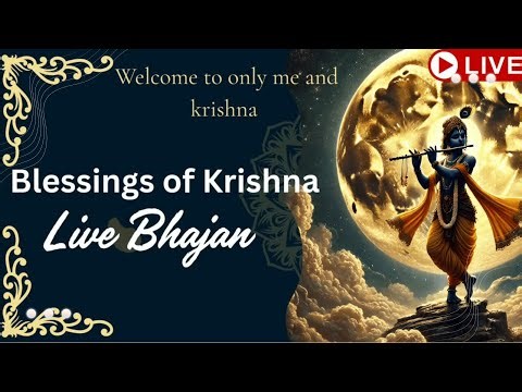 Live Krishna Bhakti Bhajans 🌼 | Soothing Divine Music for Peace #krishnasonglive #bhajanforpeace