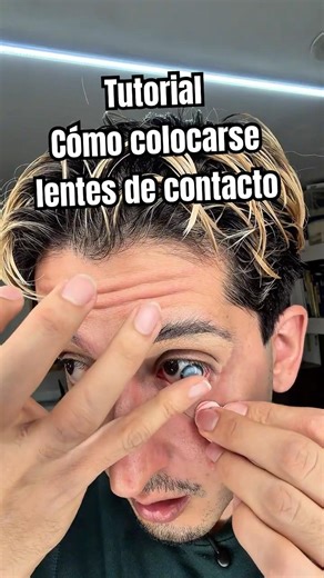 Cómo ponerse lentes de contacto #Tutorial #Pupilentes #LentesDeContacto #HowTo #Short